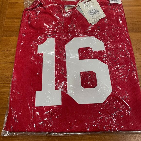 Mitchell & Ness Other - 49ERS Joe Montana #16 Mitchell & ness throwback jersey 2XL